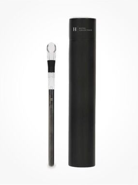 Hotel Collection Stainless Steel Wine Chiller, Aerator, Pourer w/ Gift Box